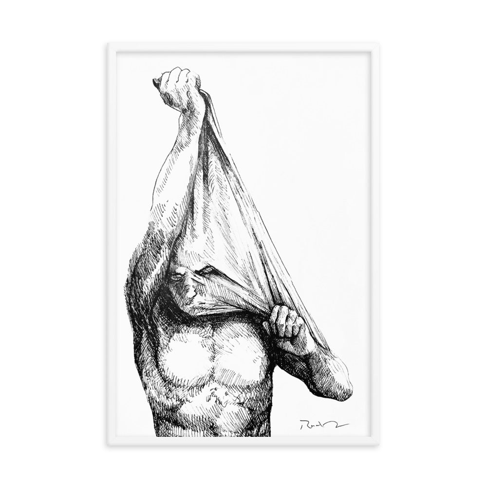 Disrobe | Framed