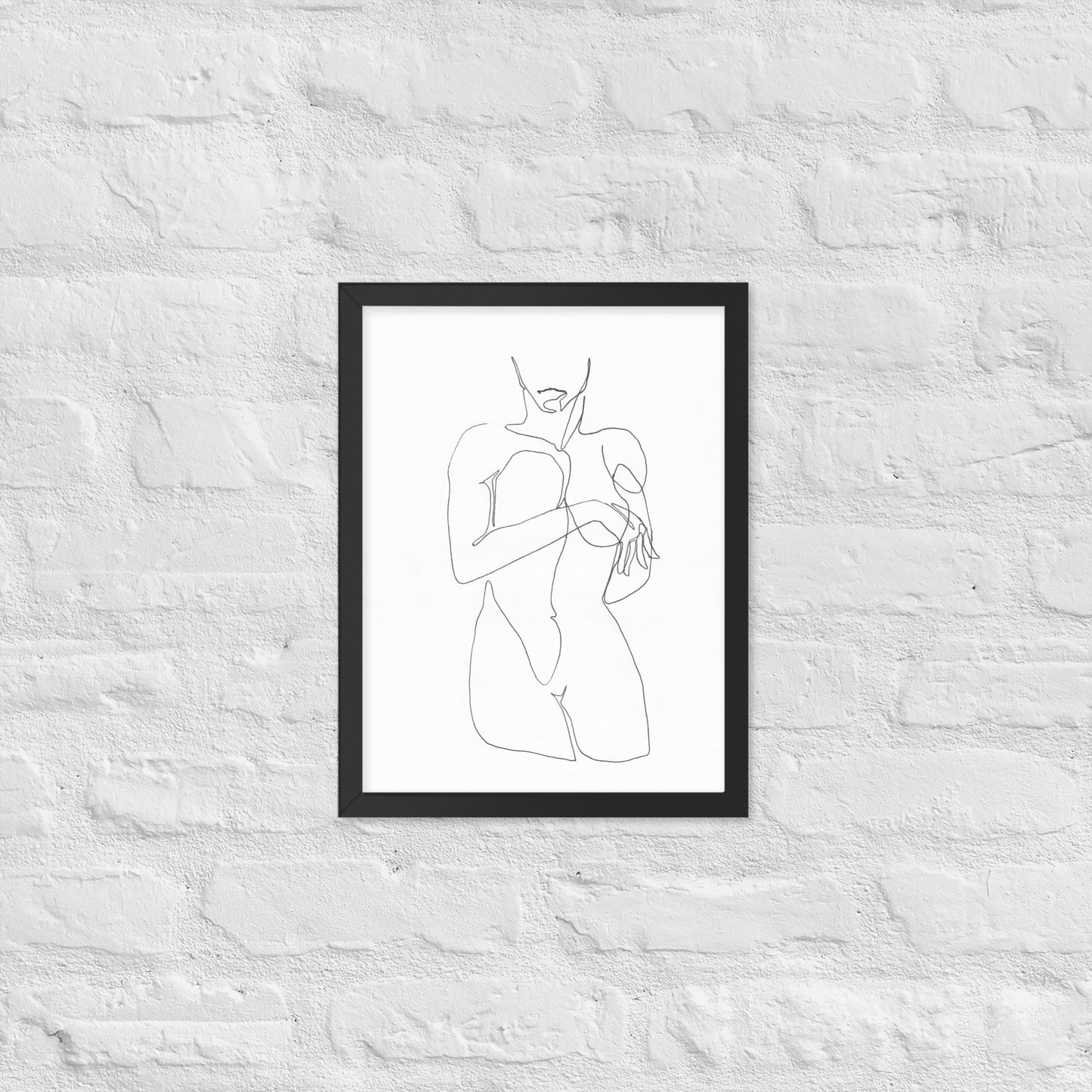 Minimalist Woman | Framed