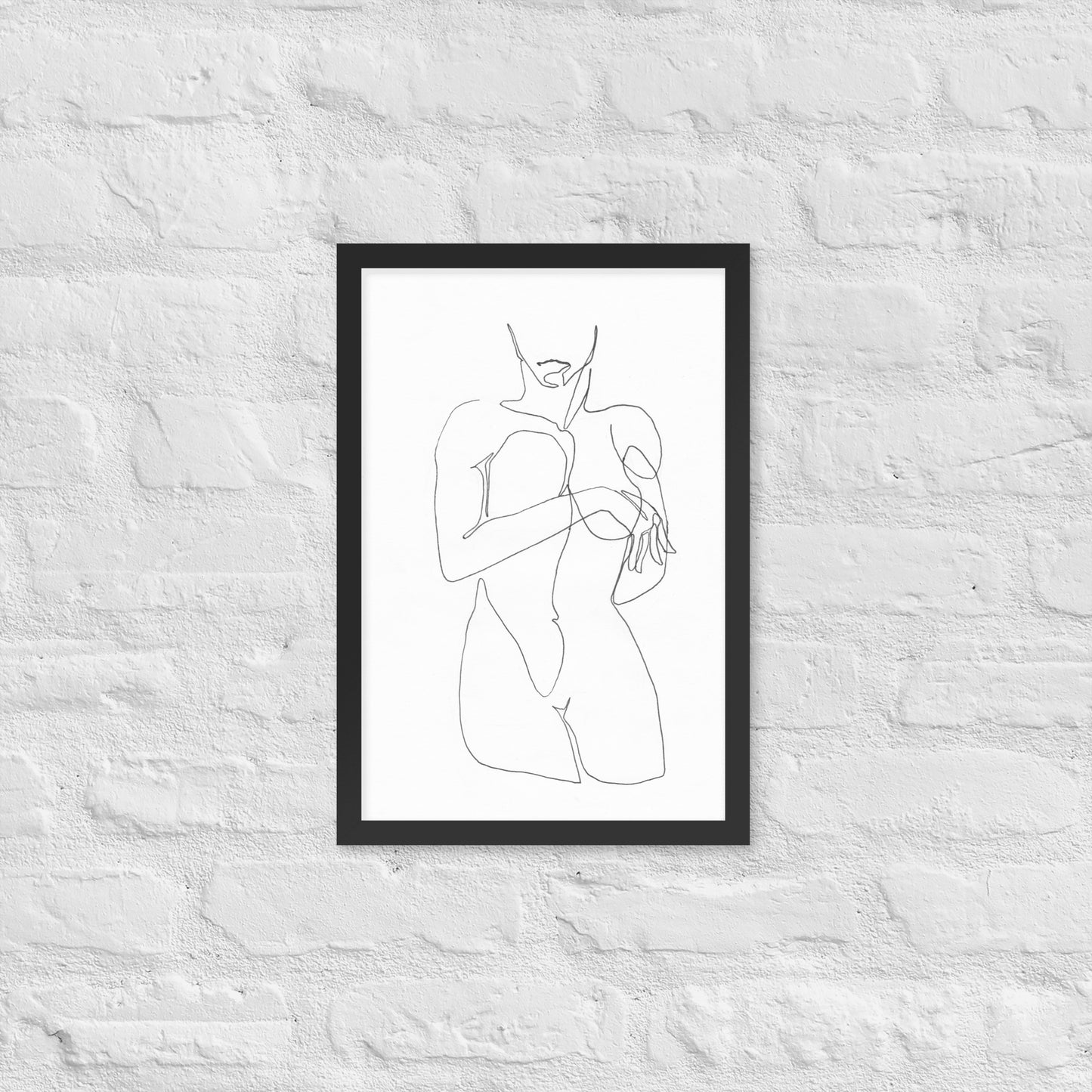 Minimalist Woman | Framed