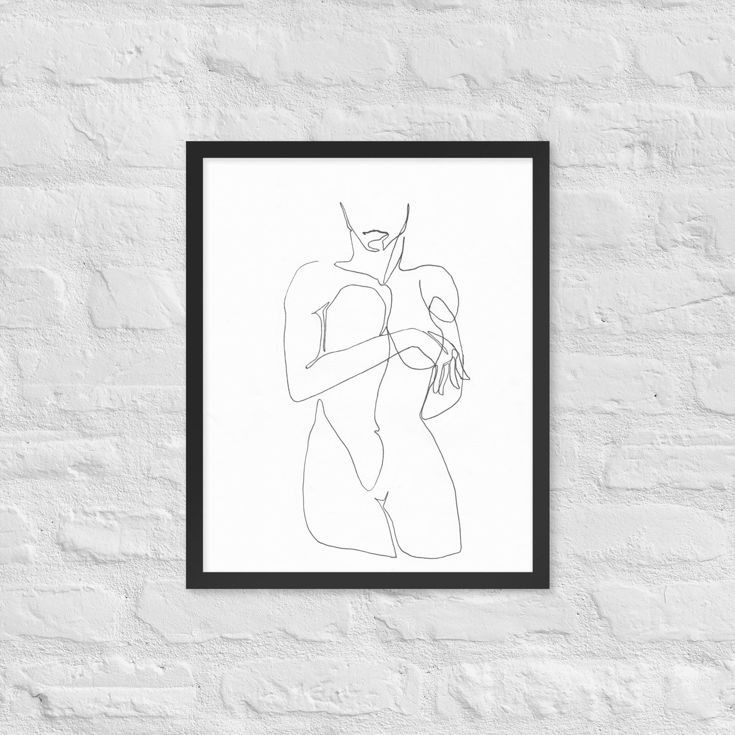 Minimalist Woman | Framed