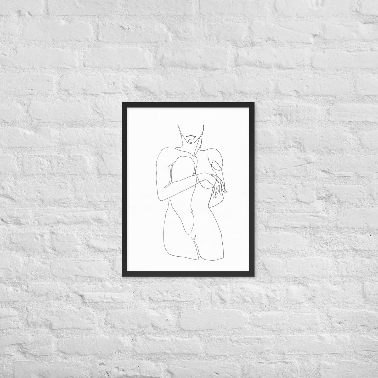 Minimalist Woman | Framed