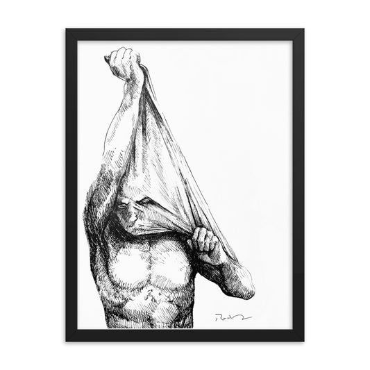 Disrobe | Framed