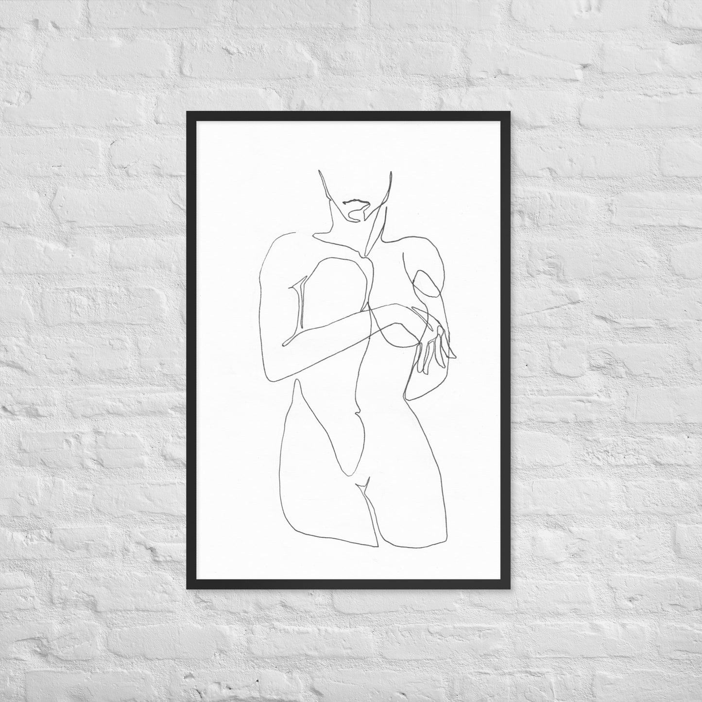 Minimalist Woman | Framed