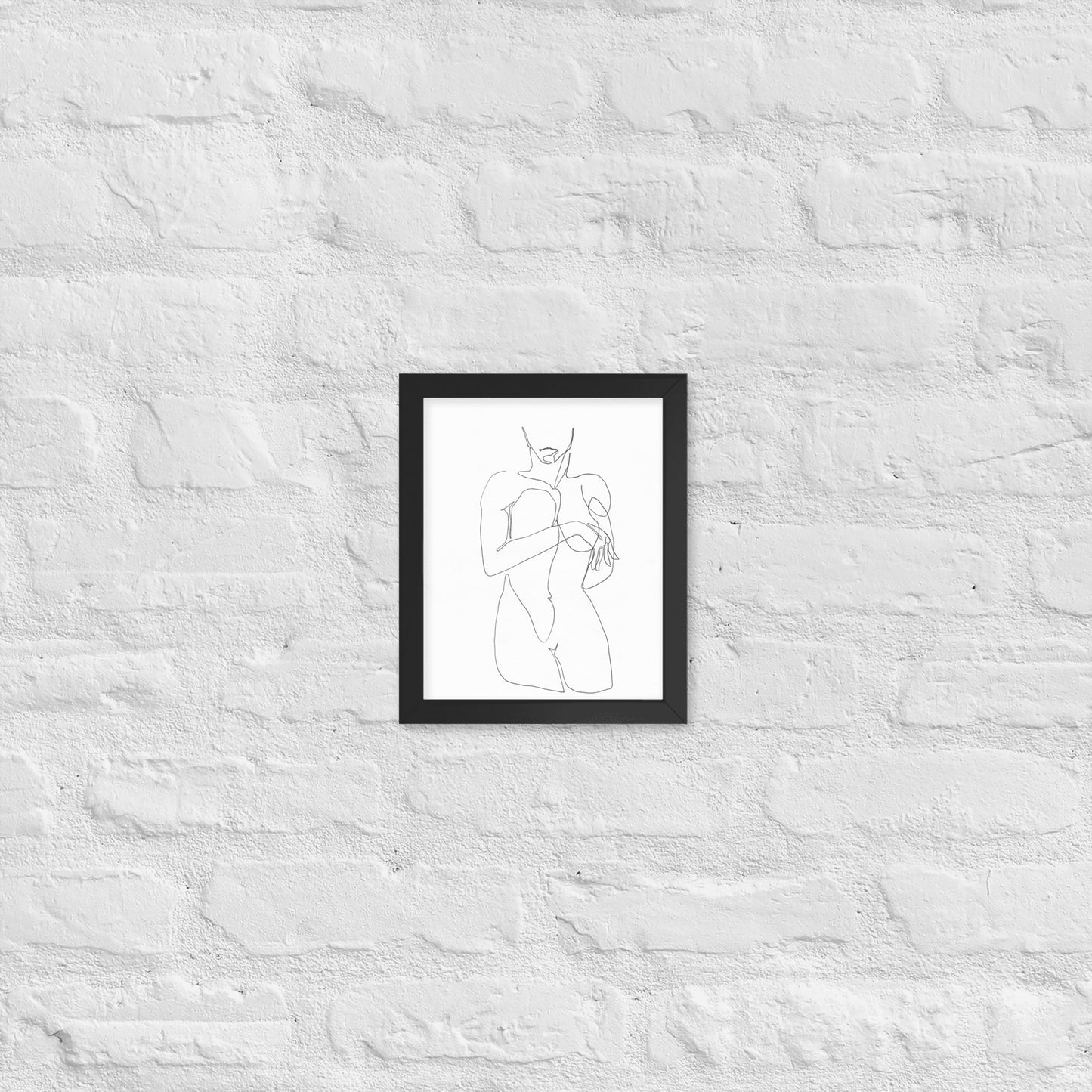 Minimalist Woman | Framed