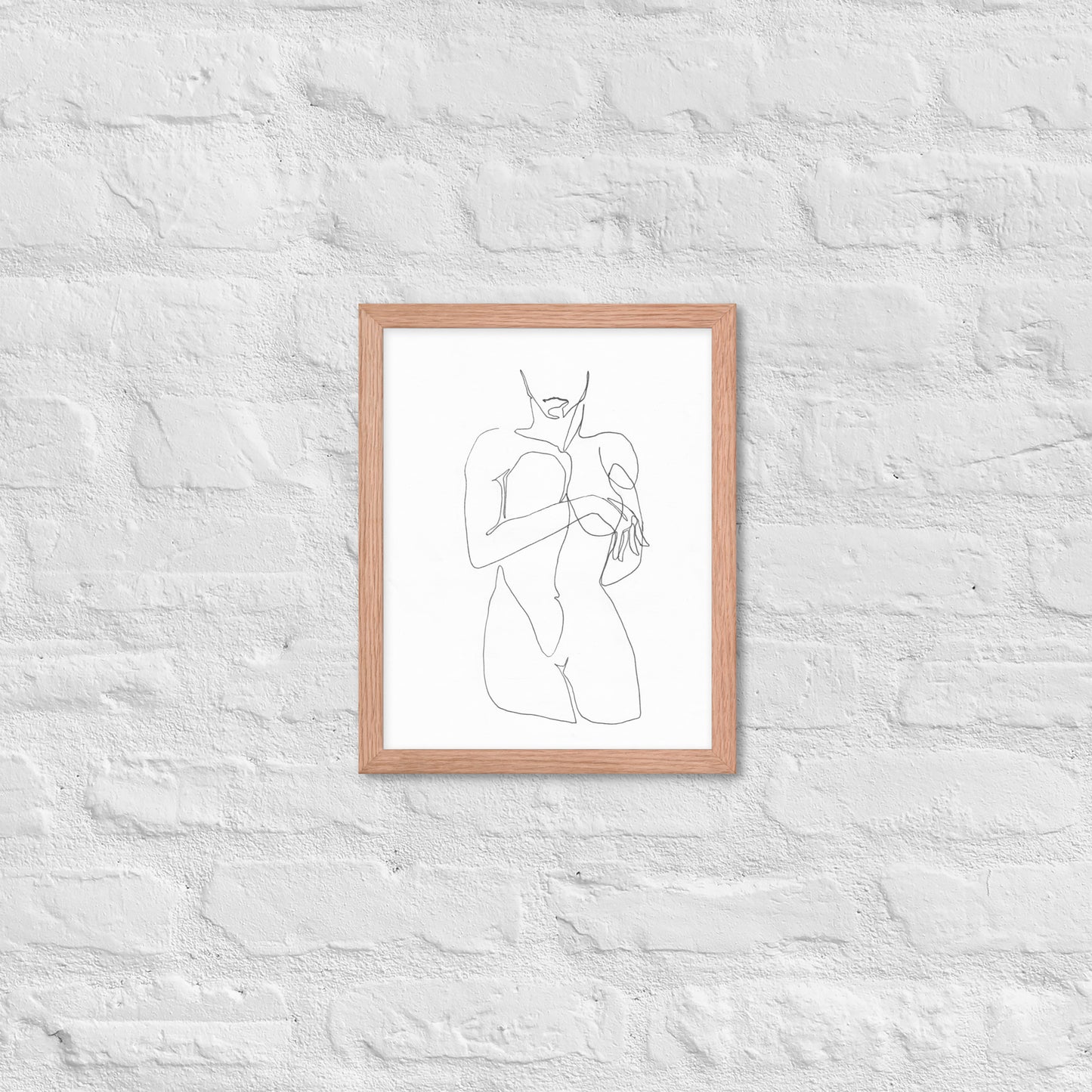 Minimalist Woman | Framed