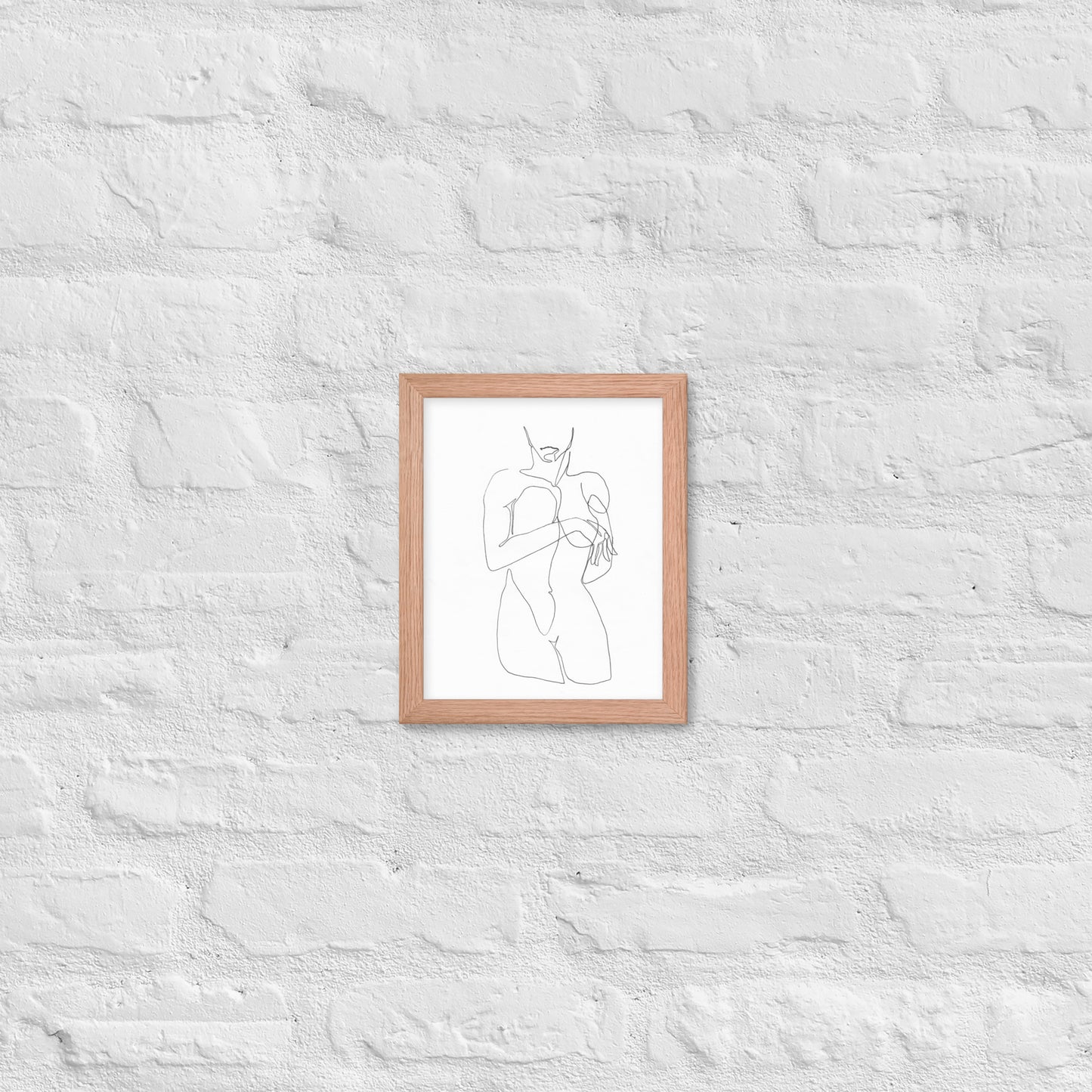 Minimalist Woman | Framed