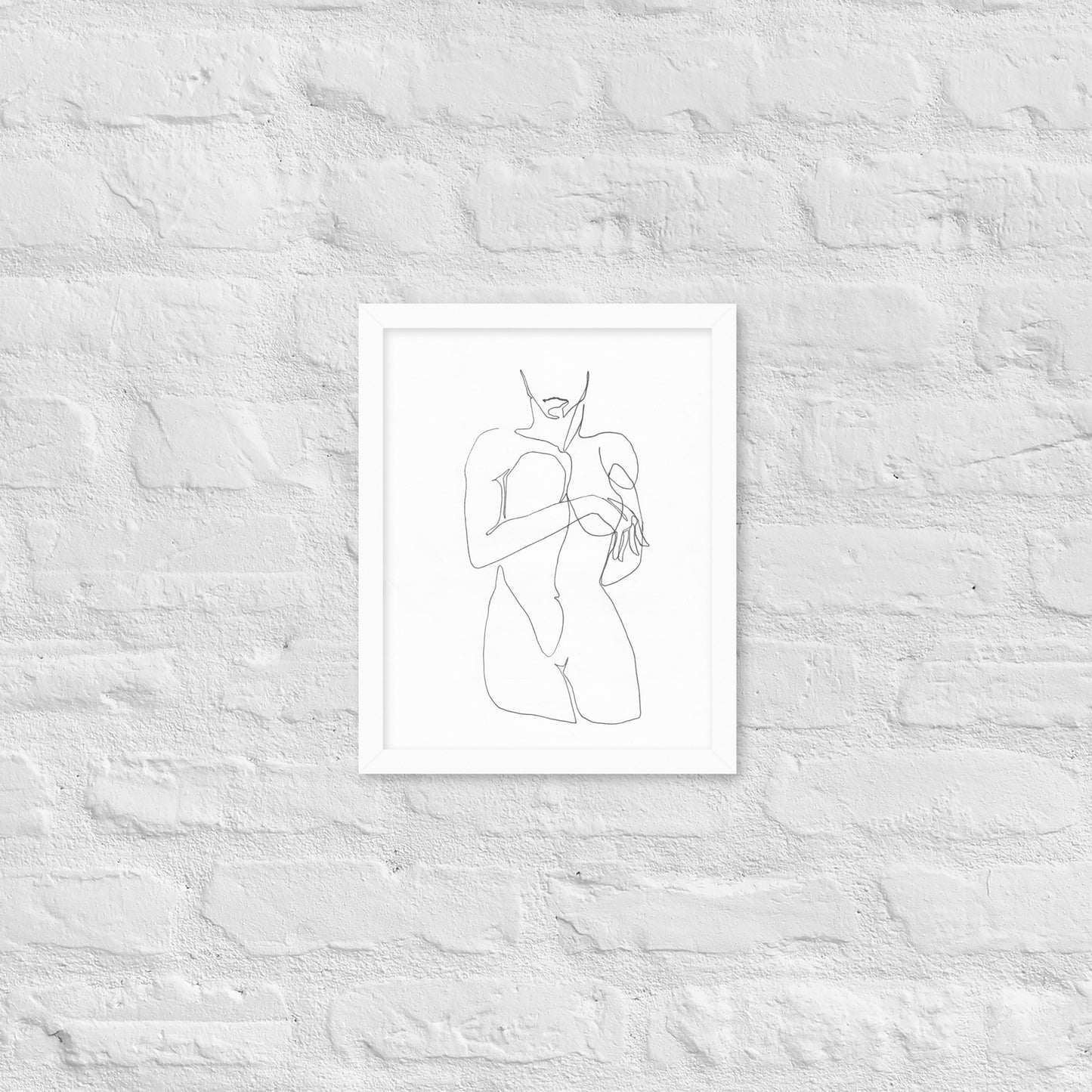 Minimalist Woman | Framed