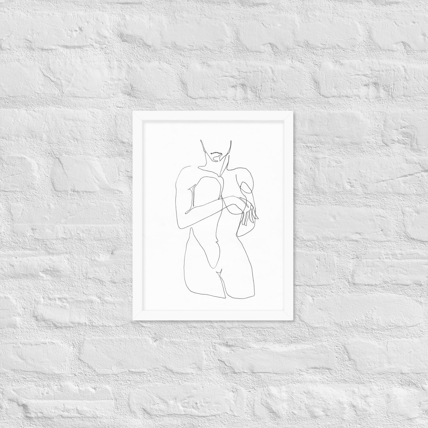 Minimalist Woman | Framed