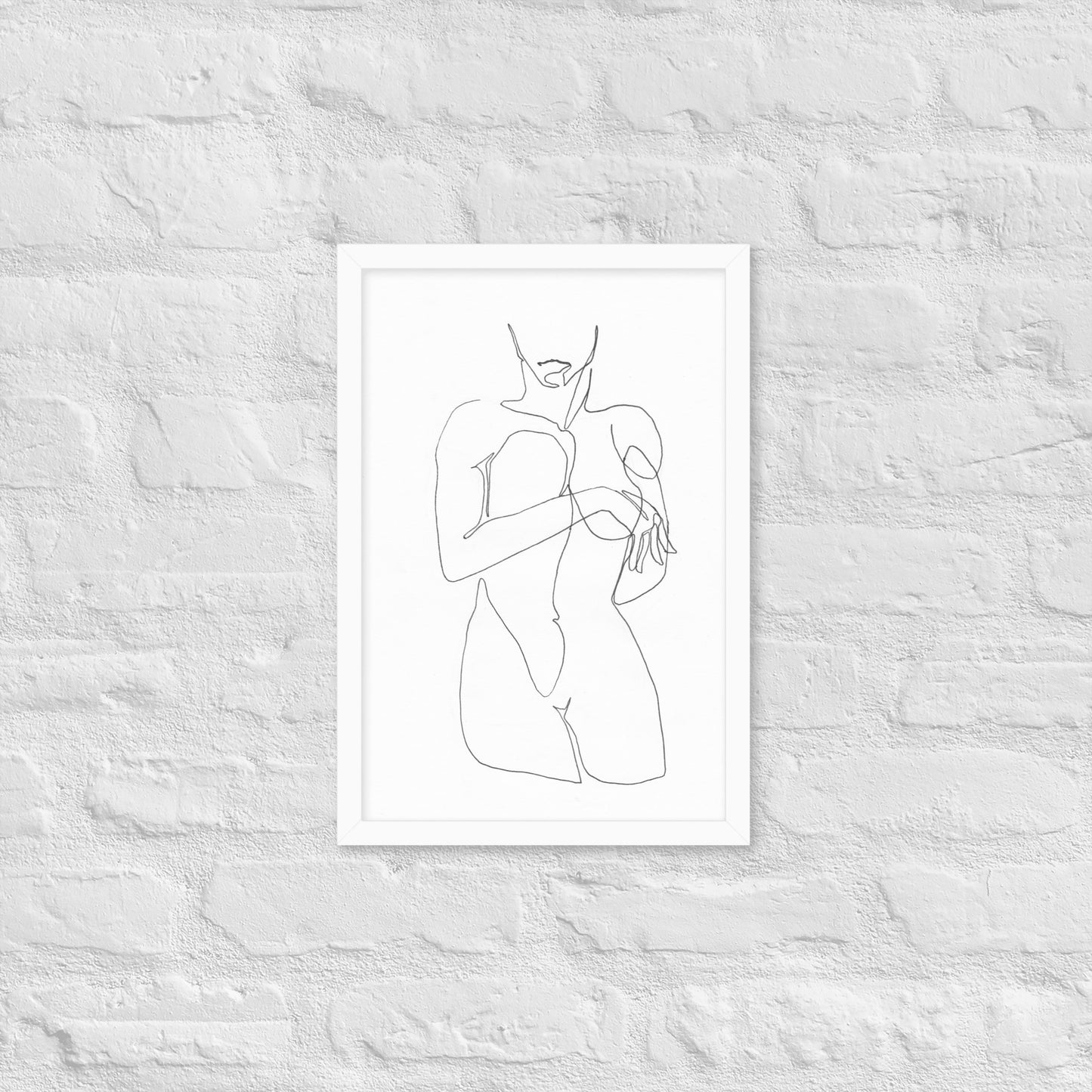 Minimalist Woman | Framed