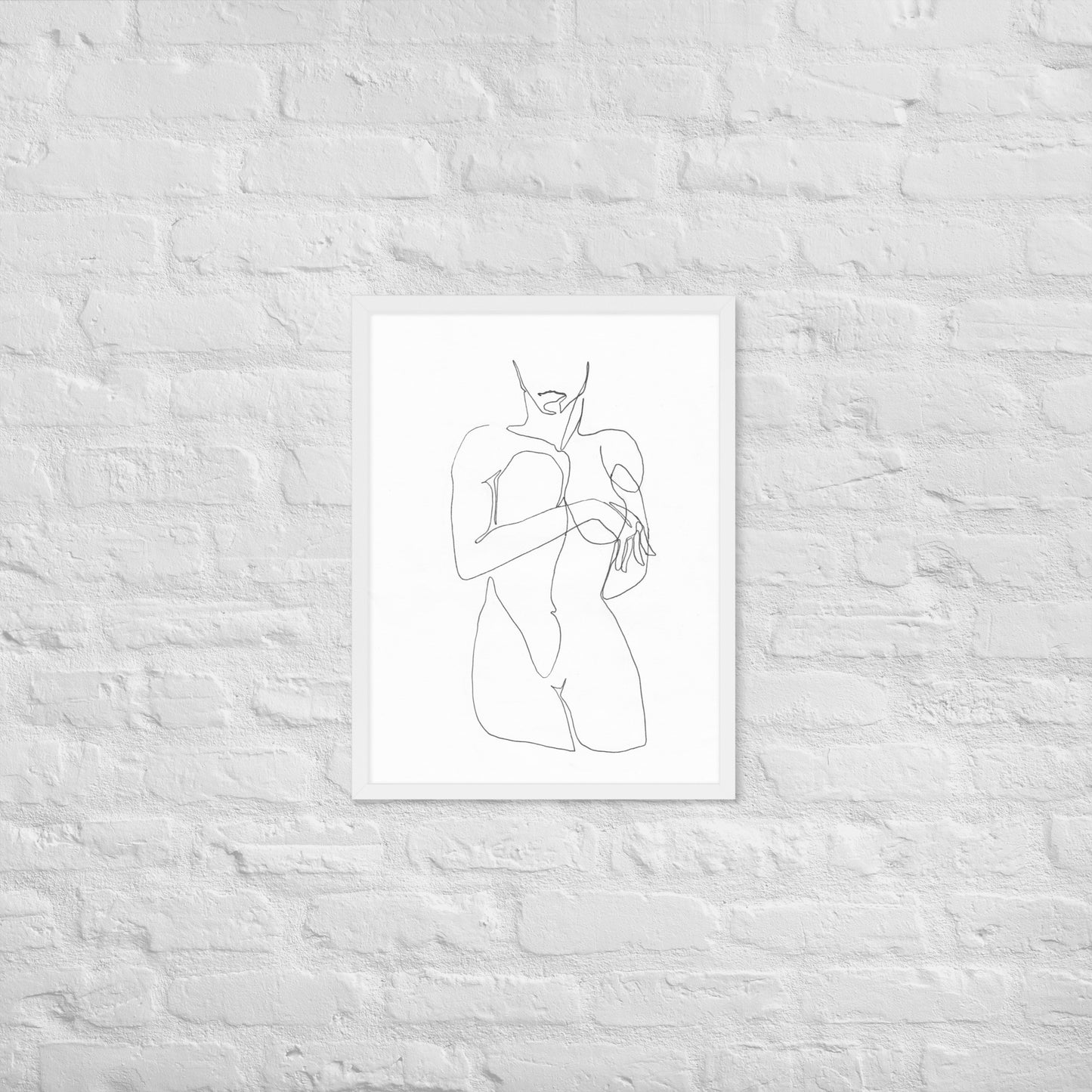 Minimalist Woman | Framed