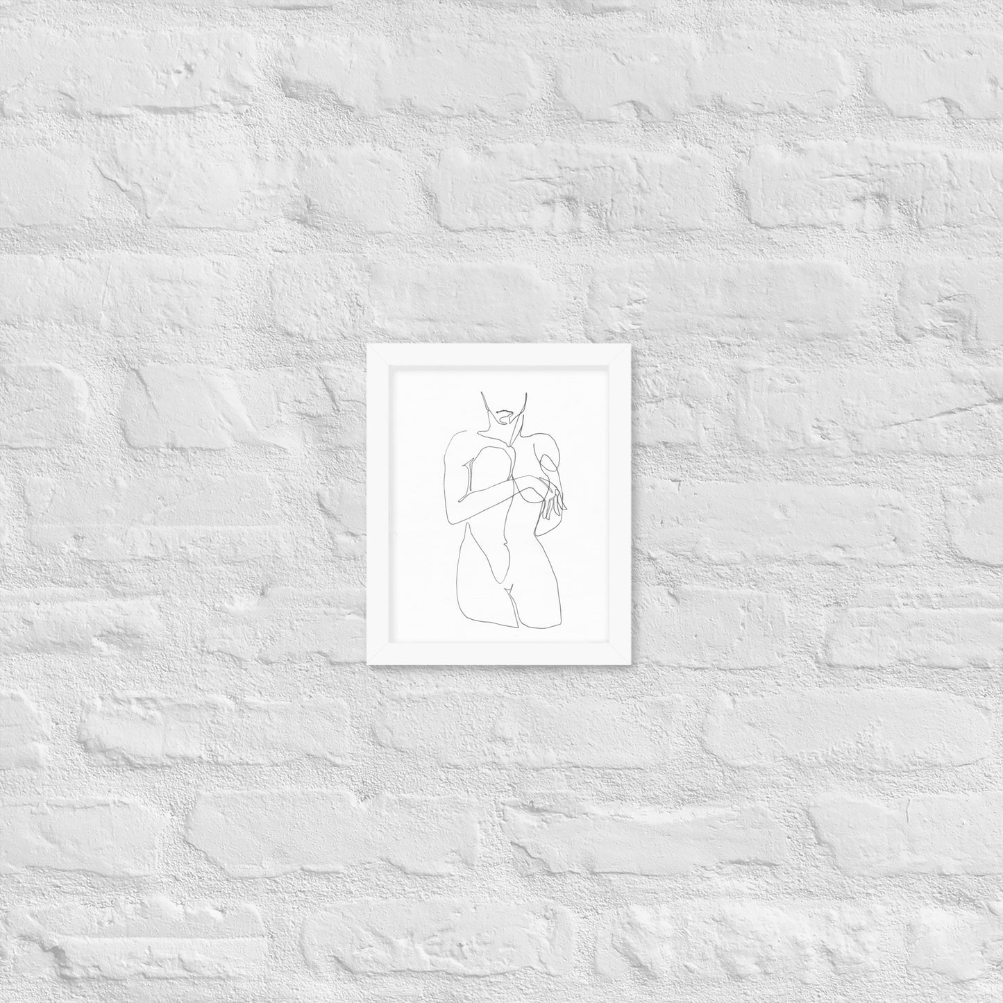 Minimalist Woman | Framed